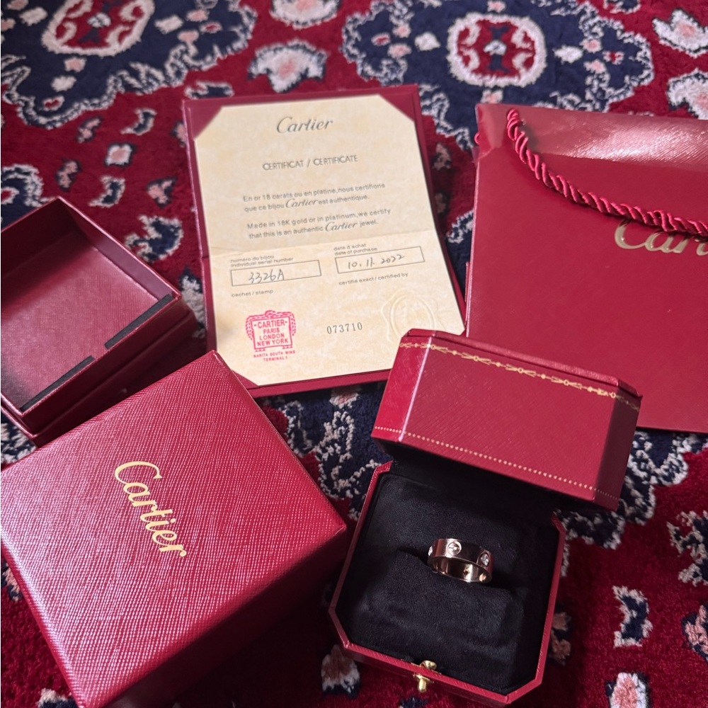 Cartier Gold Love Ring